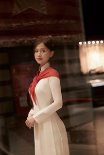 Graceful Vietnamese Woman in Traditional Ao Dai-5