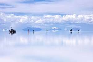 Discover Salar de Uyuni: A Spectacular Mirror Effect at the World's Largest Salt Flat, Where Sky Meets Earth-1