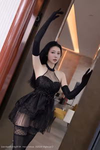 An Ran No.10363: Alluring Elegance, Chic Black Style-8