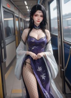 AI Generated Battle Through Heavens: Modern Xuan Yi Beauty - Ruike 5th Gen Part01-1