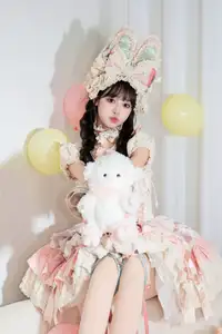 YiTuYu Vol.8557: Xia Yu Xiao Nian as a Sweet Pastel Lolita Doll – Adorable & Exquisite Fashion-4