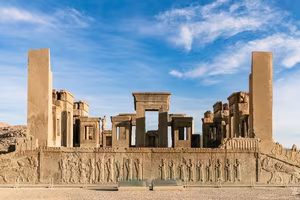 Persepolis: Explore the magnificent carved stone architecture, a testament to the ancient Persian Empire's power.-6