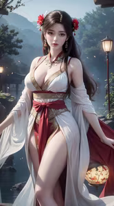 AI Generated Huoshang: Unveiling the Alluring Winged Beauty from Perfect World – Dive into Fantasy-2