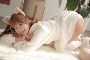 Asuka Nekomiya [LOVEPOP] Photoset 13: Dive into the Irresistible Charm of the Cat-Eared Beauty.-28