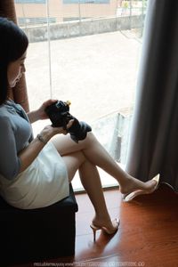 Elegant Secretary: Chinese Model Xiao Jie SXJ No.2046. Professional Chic & Alluring Style.-28