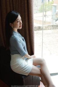Elegant Secretary: Chinese Model Xiao Jie SXJ No.2046. Professional Chic & Alluring Style.-19