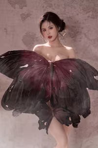 VGU No.73: Ethereal Butterfly Beauty A Dreamlike Vision Unveiled-6