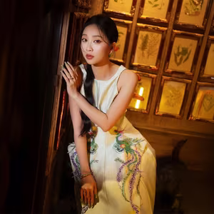 VGU No.4: Alluring Asian Beauty, Captivating Aura in a Classic Pottery Setting-11