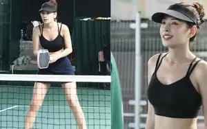 Chi Pu Stuns on Pickleball Court: Flawless Beauty, Toned Physique Draws Fan Awe-5
