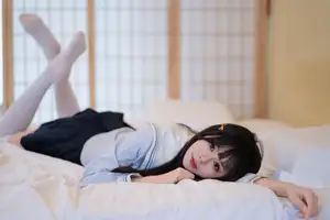 Charming Schoolgirl in Uniform: A Glimpse into Summer Reverie-11