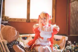 Coser Xing Dai Lu Lu as Charming Nero Maid: Special Photo Collection (35P)-13