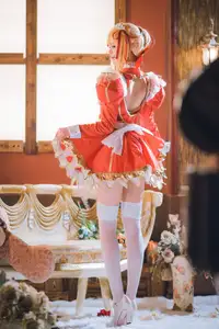 Coser Xing Dai Lu Lu as Charming Nero Maid: Special Photo Collection (35P)-17