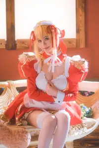 Coser Xing Dai Lu Lu as Charming Nero Maid: Special Photo Collection (35P)-5