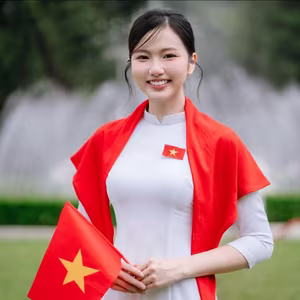 VGU No.102 Vietnamese Beauty and National Pride in Ao Dai at Independence Palace-0