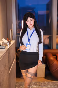 Yu An An XiuRen No.10440: Alluring OL Charm in the Bedroom-18