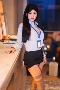 Yu An An XiuRen No.10440: Alluring OL Charm in the Bedroom-6