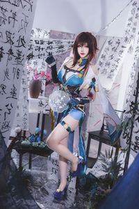 Coser Xueqing astra as Ruan Mei Honkai Star Rail: Elegant Artistic Portrayal (84P)-27