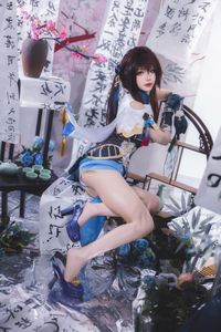 Coser Xueqing astra as Ruan Mei Honkai Star Rail: Elegant Artistic Portrayal (84P)-16